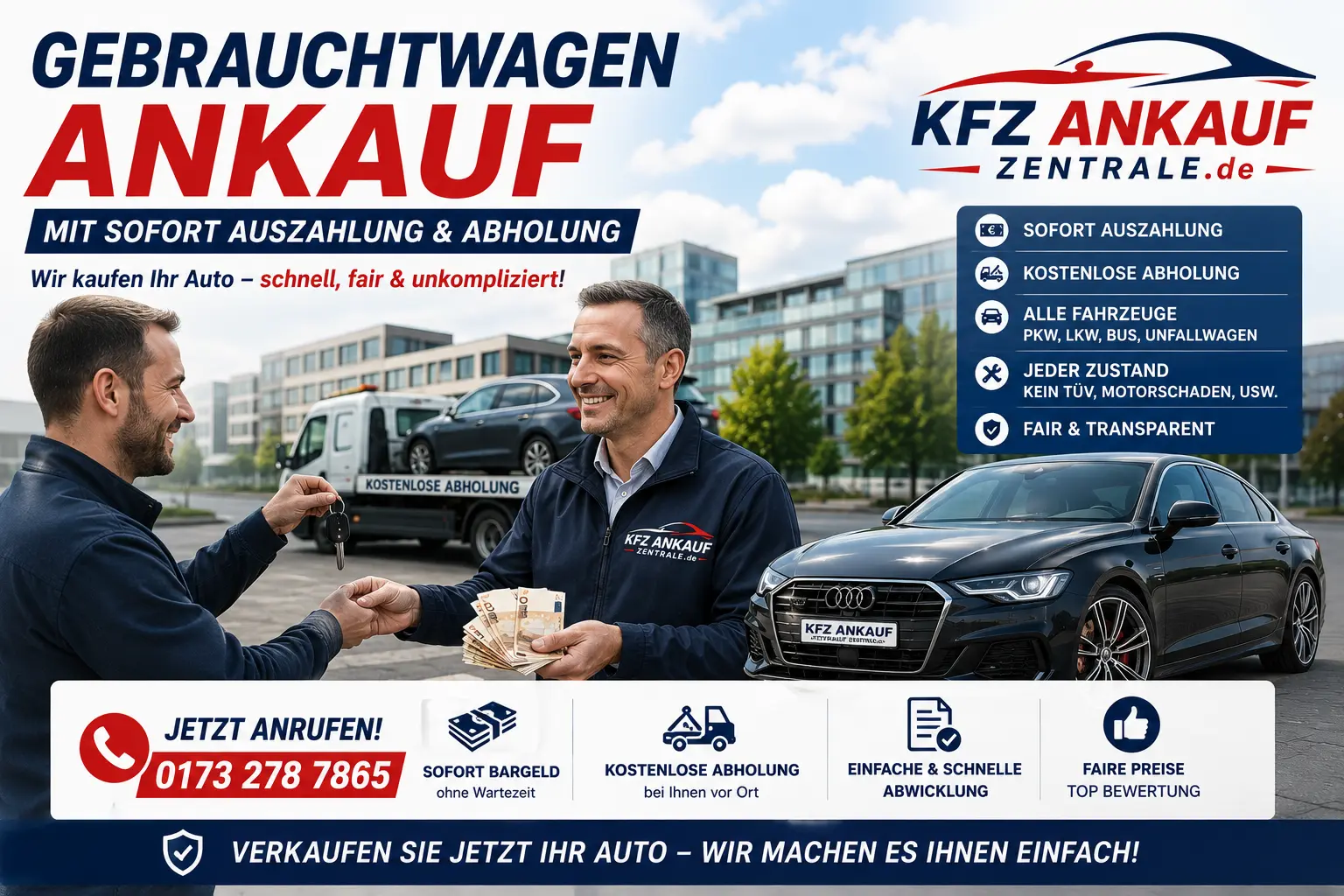 gebrauchtwagen sofort verkaufen bargeld